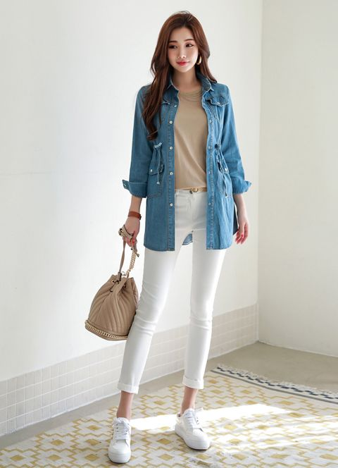 Mix and match jaket outlet jeans